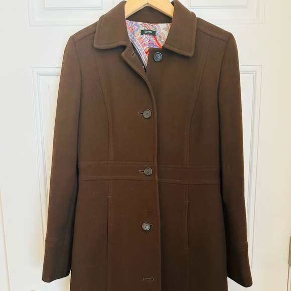 J. Crew Thinsulate coat, brown. - Picture 1 of 4